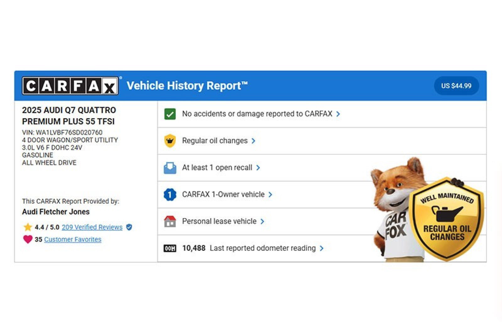 Used 2025 Audi Q7 3.0T Premium Plus image 2