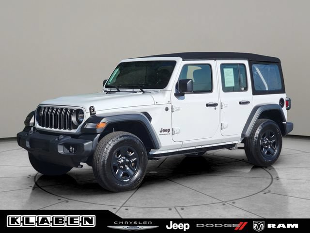 Certified 2025 Jeep Wrangler Unlimited Sport AWD/4WD image 1