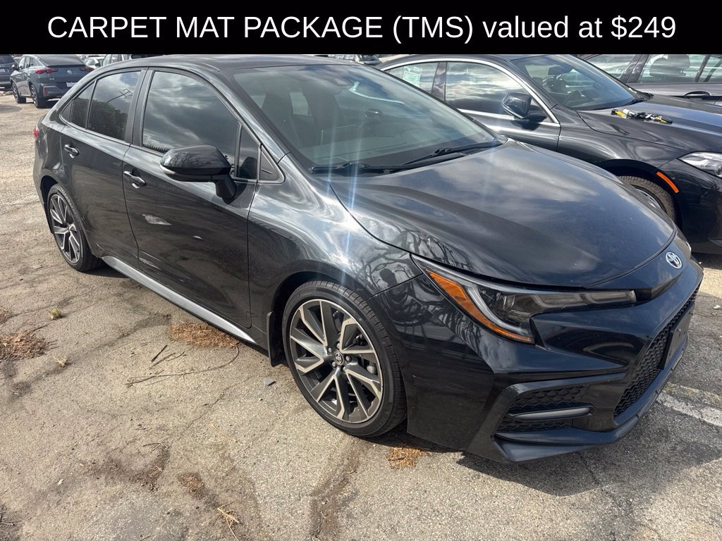 Used 2020 Toyota Corolla XSE w/ Carpet Mat Package (TMS) FWD image 2