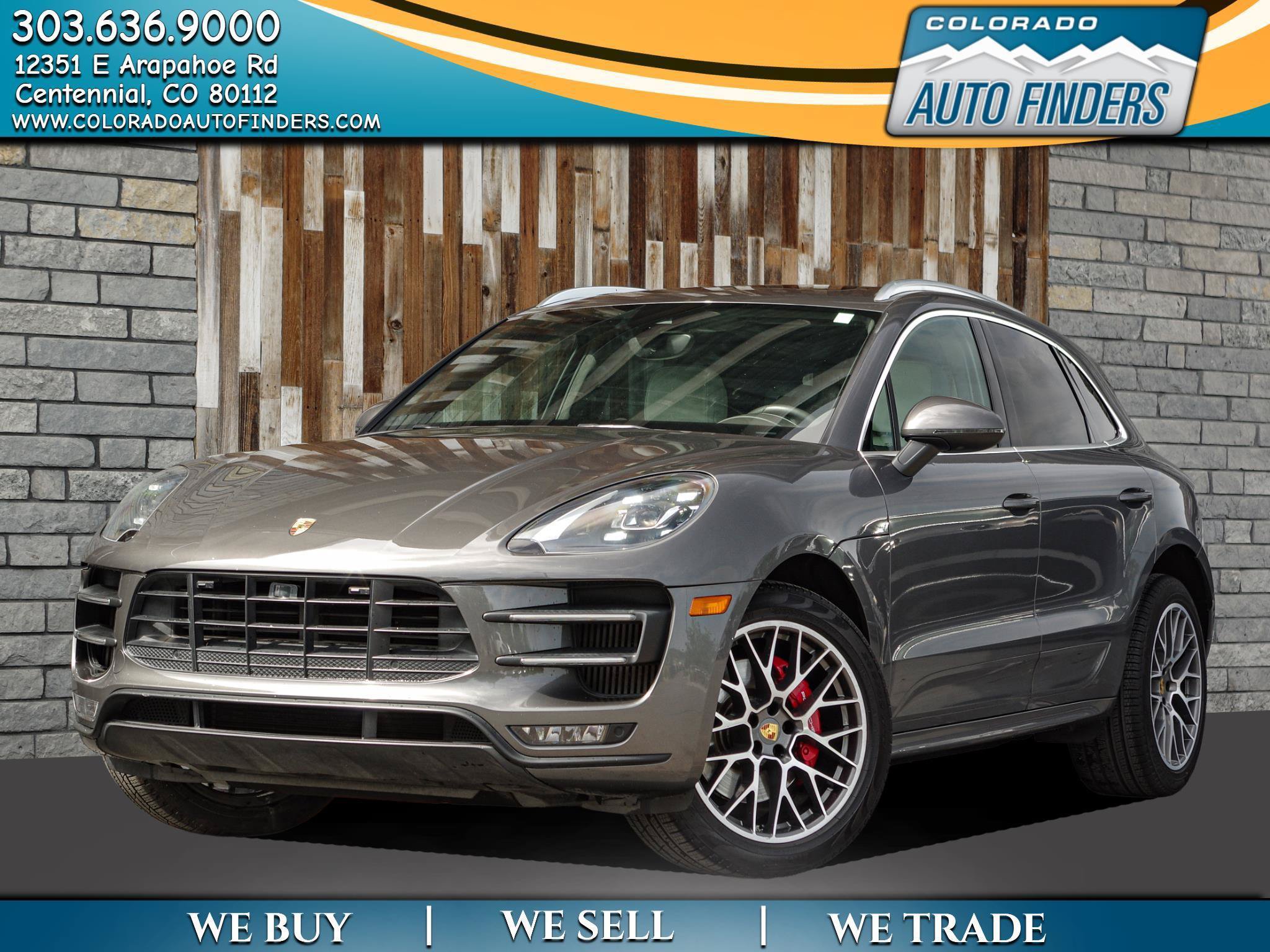 Used 2017 Porsche Macan Turbo AWD/4WD image 1