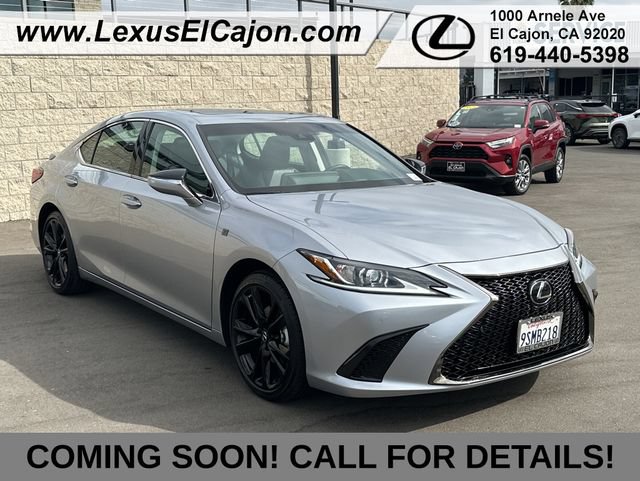 Certified 2025 Lexus ES 300h F Sport w/ Accessory Package (Z1) FWD image 2