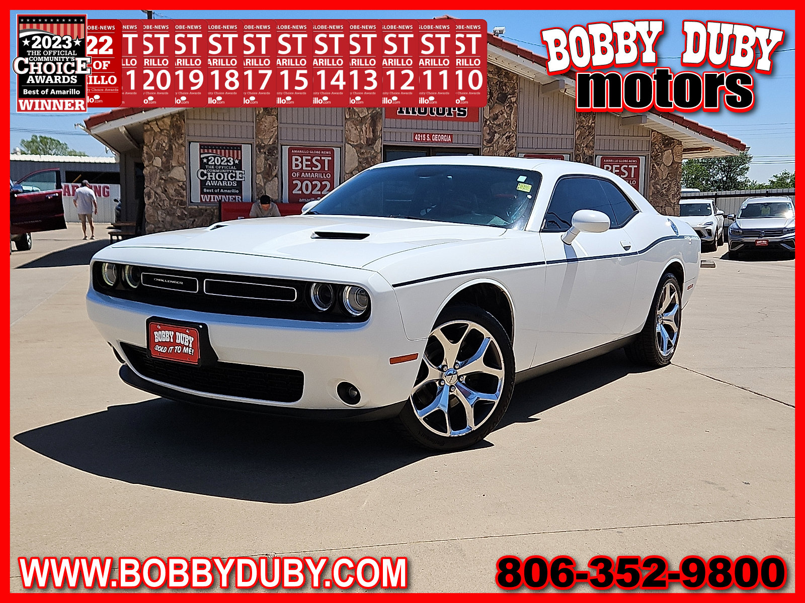 Used 2015 Dodge Challenger SXT Plus RWD image 1