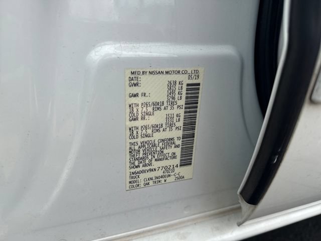 Used 2019 Nissan Frontier SL AWD/4WD image 26