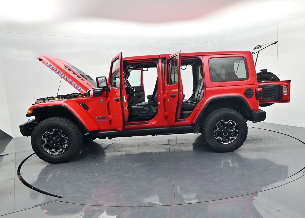 Used 2022 Jeep Wrangler Unlimited Rubicon 4xe w/ Steel Bumper Group image 56