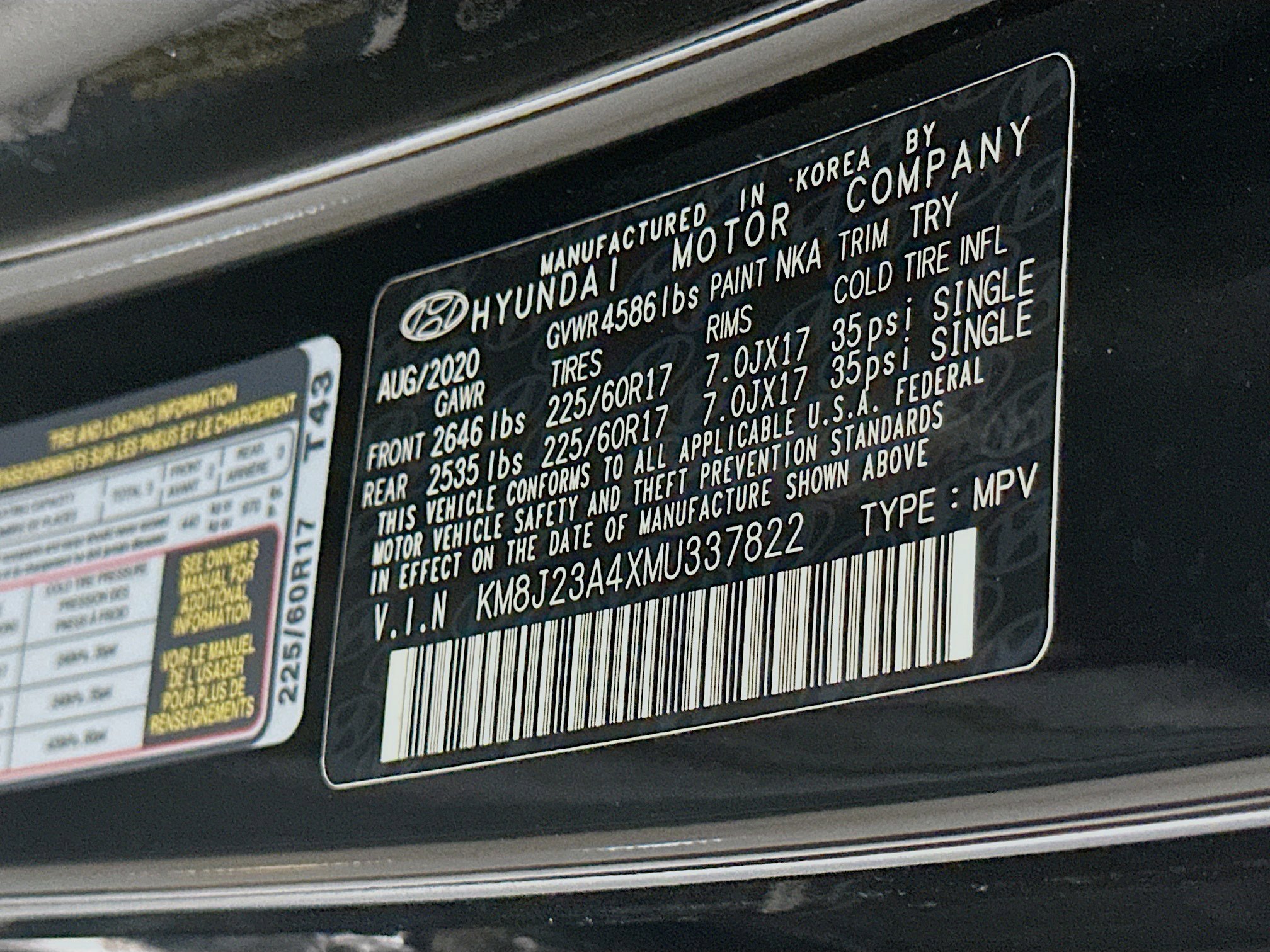 Used 2021 Hyundai Tucson SE w/ Cargo Package FWD image 12