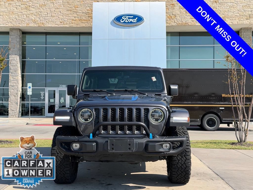 Used 2022 Jeep Wrangler Unlimited Rubicon 4xe w/ Steel Bumper Group AWD/4WD image 2