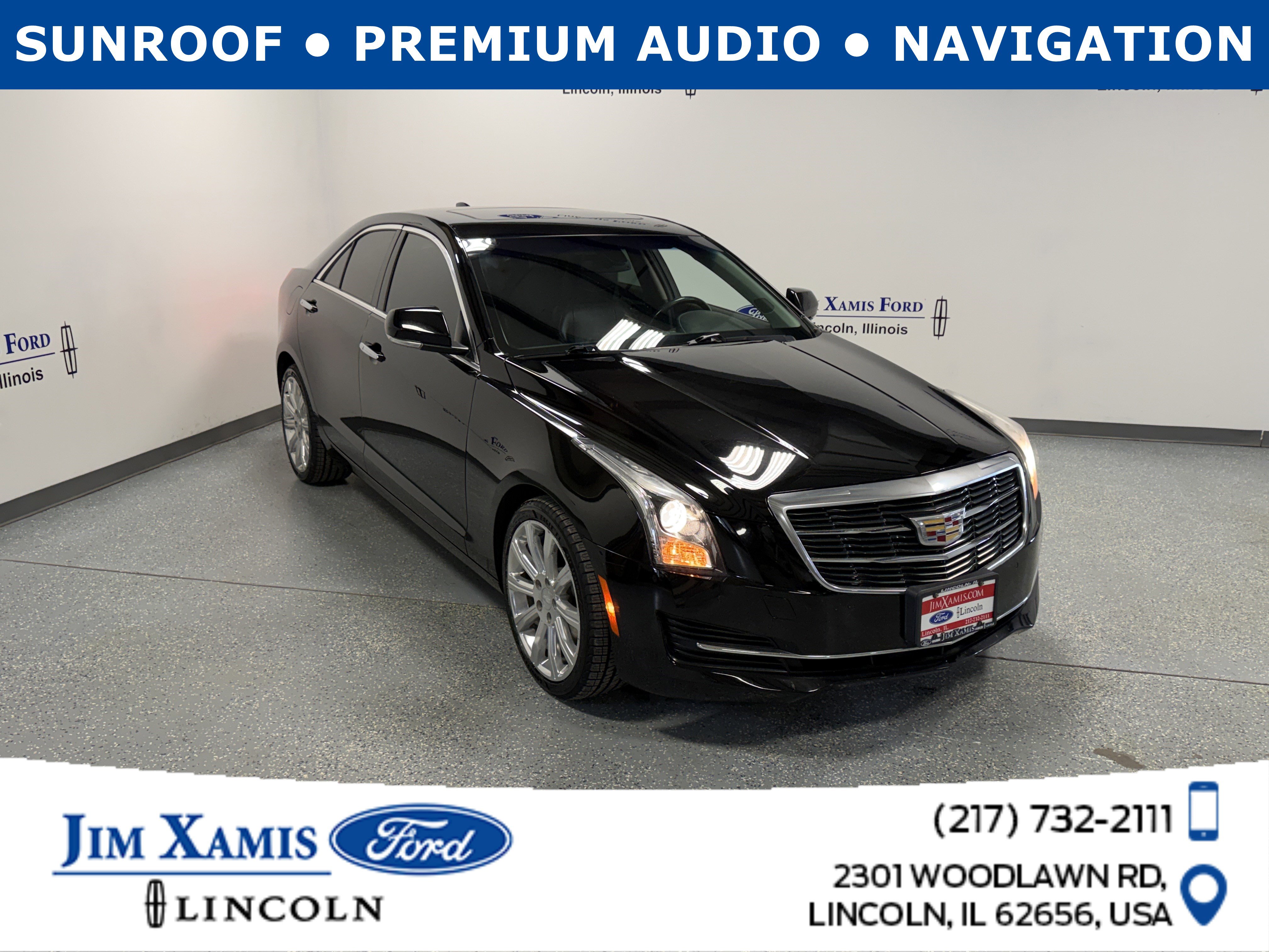 Used 2016 Cadillac ATS Luxury w/ Sun And Sound Package AWD/4WD image 1