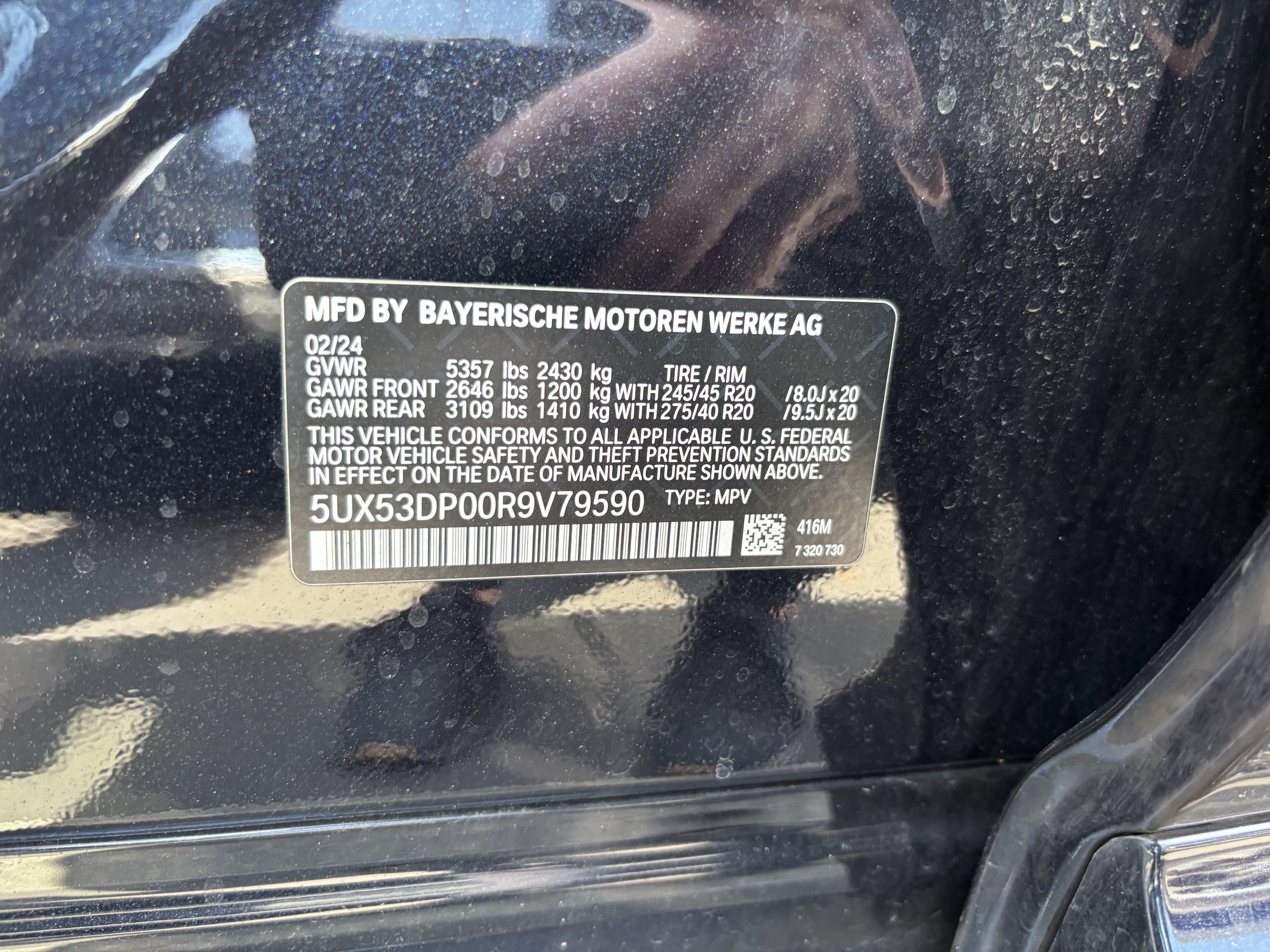 Certified 2024 BMW X3 xDrive30i w/ Premium Package AWD/4WD image 38