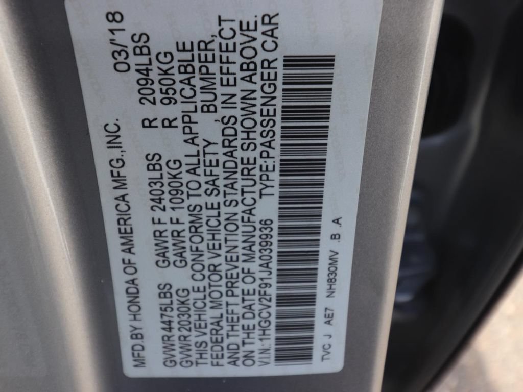 Used 2018 Honda Accord Touring image 25