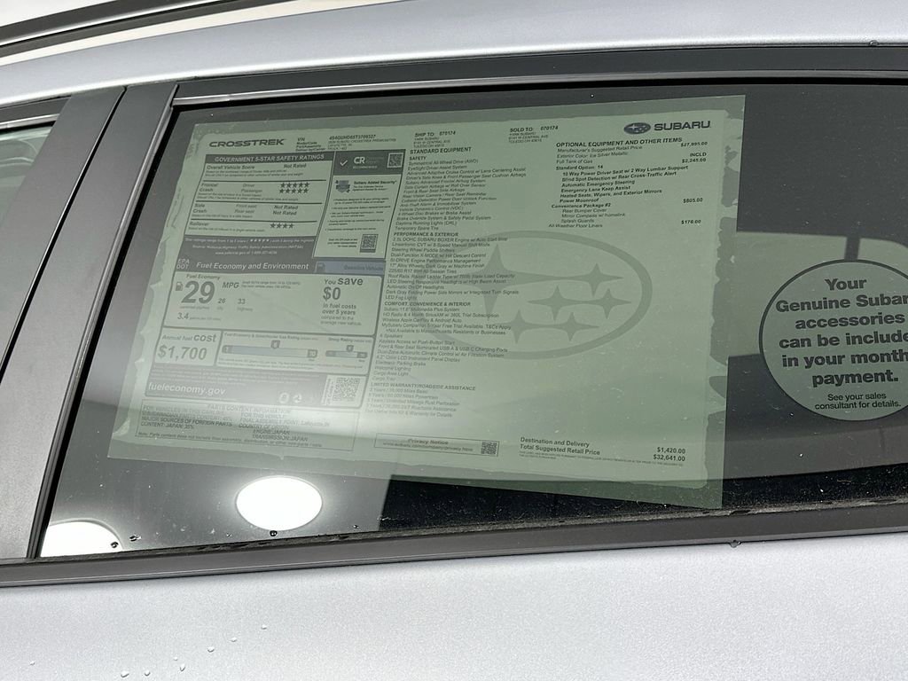 New 2026 Subaru Crosstrek 2.0i Premium image 12