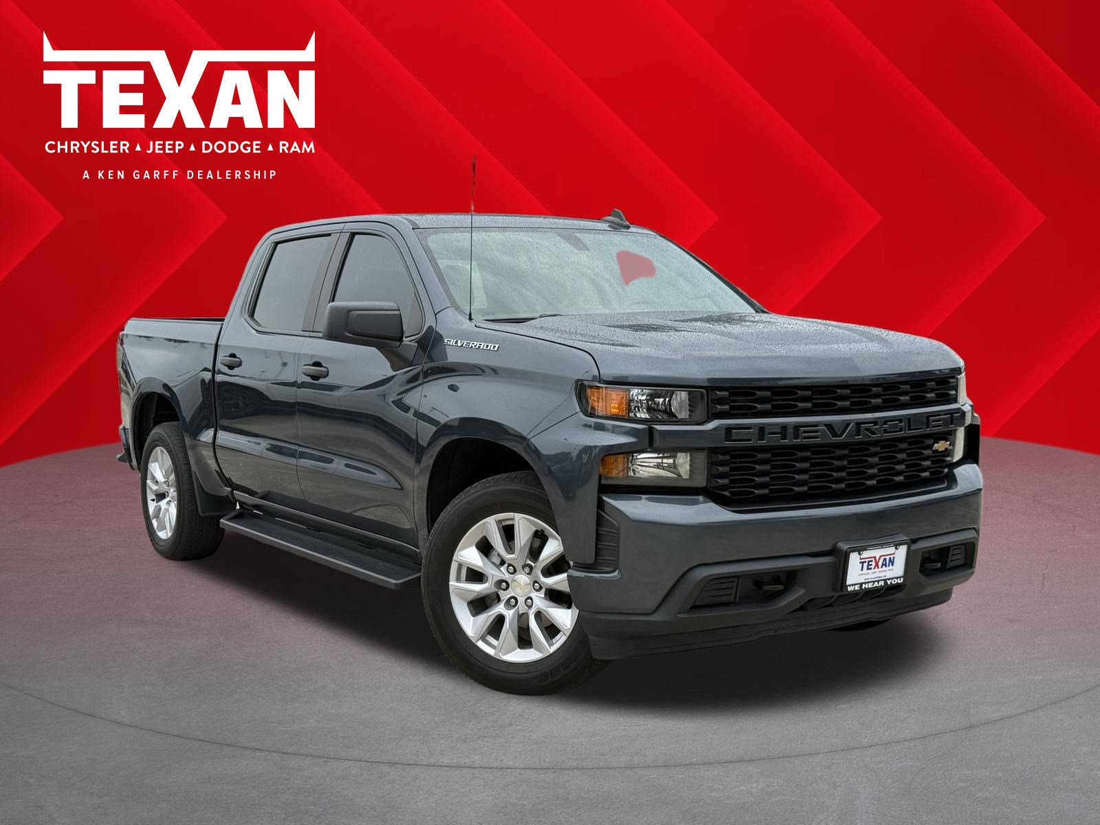Used 2020 Chevrolet Silverado 1500 Custom w/ Custom Value Package RWD image 1