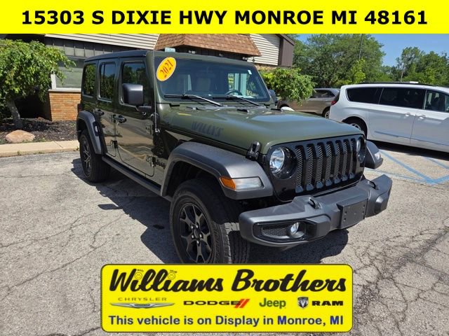 Used 2021 Jeep Wrangler Unlimited Sport