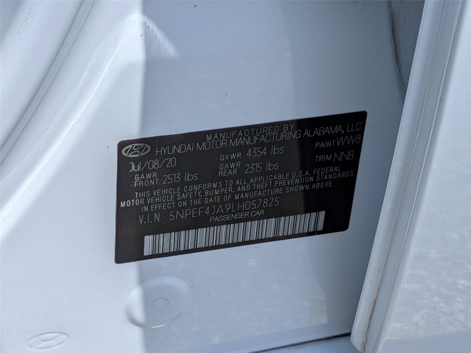 Used 2020 Hyundai Sonata SEL w/ Premium + Sunroof Package FWD image 37