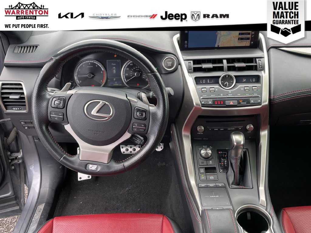Used 2018 Lexus NX 300 F Sport w/ F Sport Premium Package AWD/4WD image 13