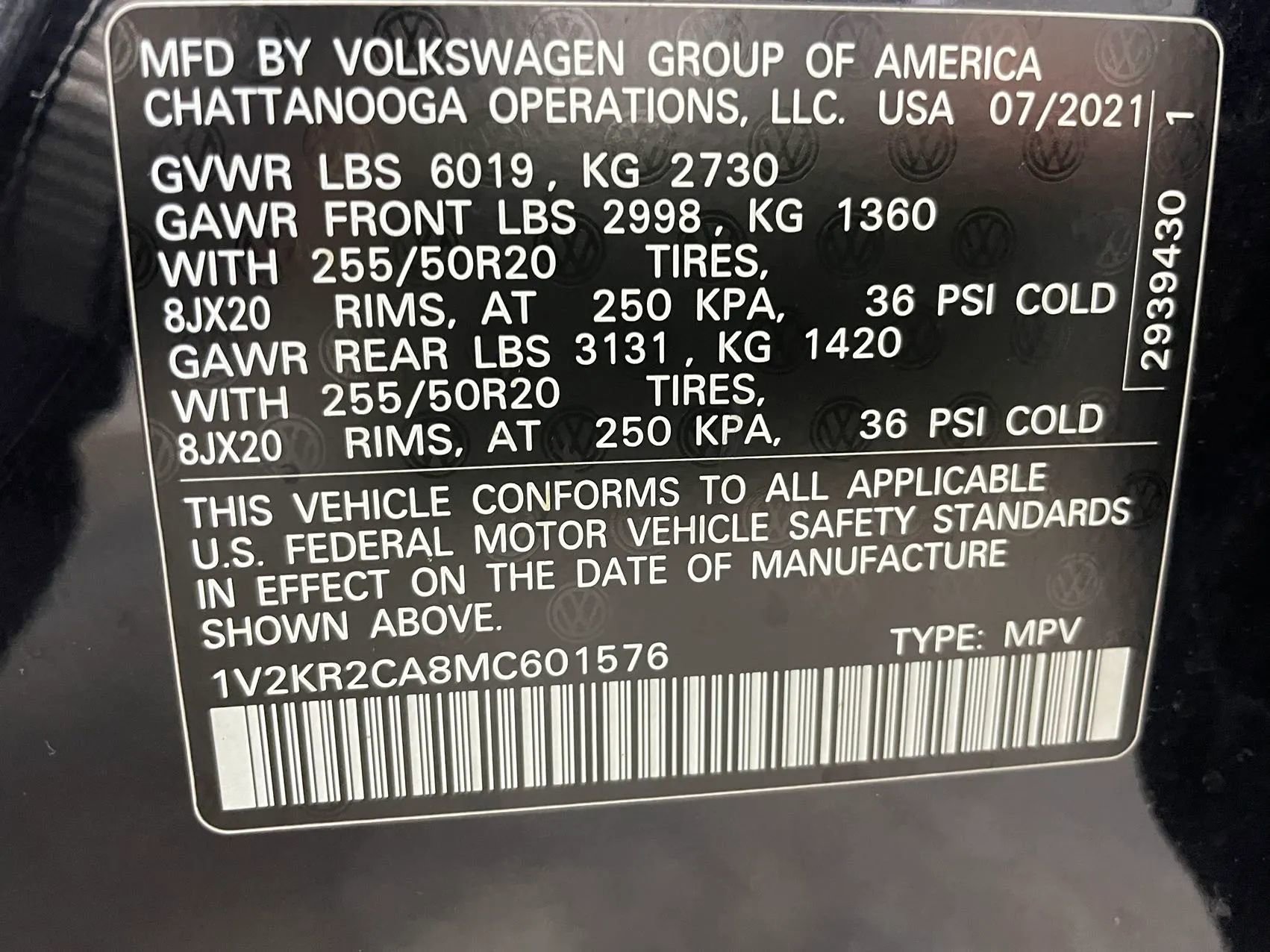 Used 2021 Volkswagen Atlas SE w/ Panoramic Sunroof Package image 21