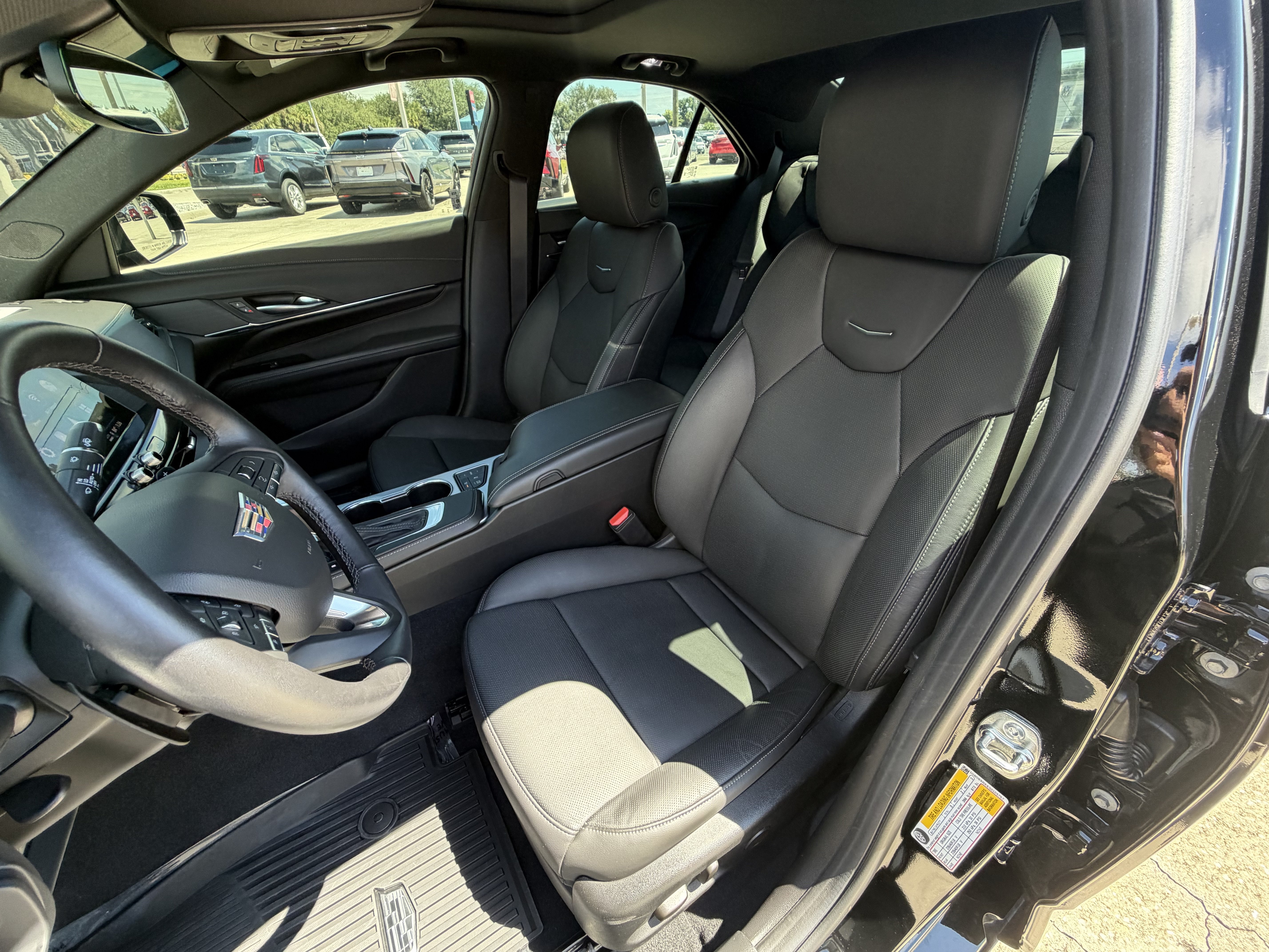 Certified 2025 Cadillac CT4 Premium Luxury w/ Climate Package RWD image 13
