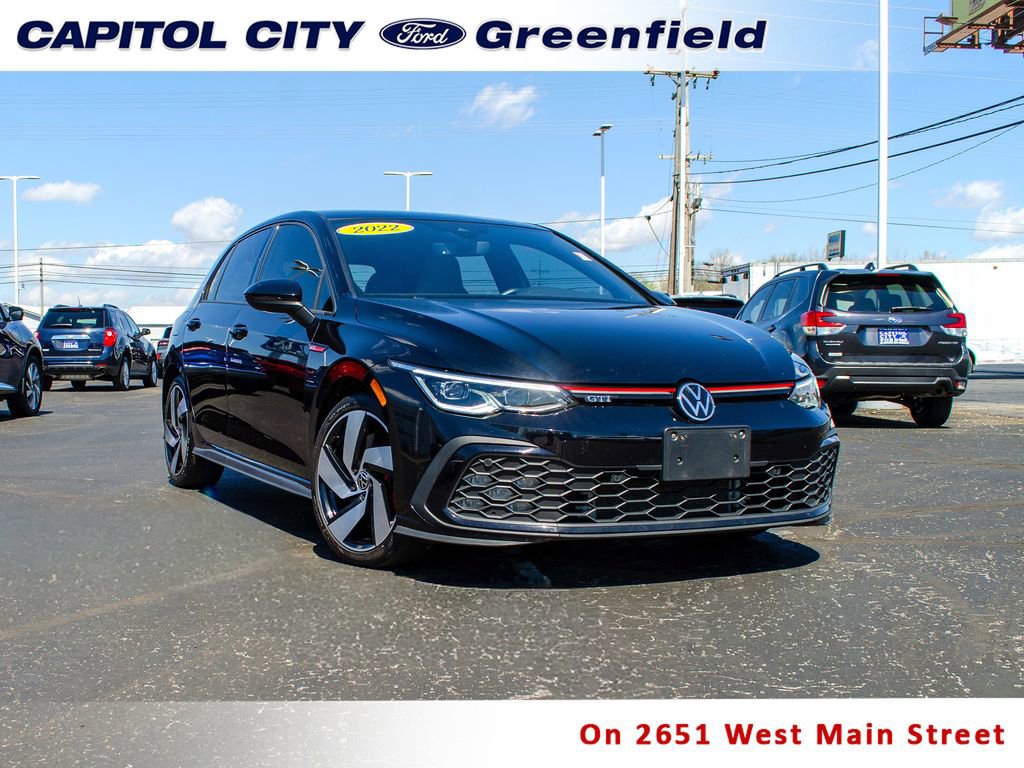Used 2022 Volkswagen GTI SE FWD image 1
