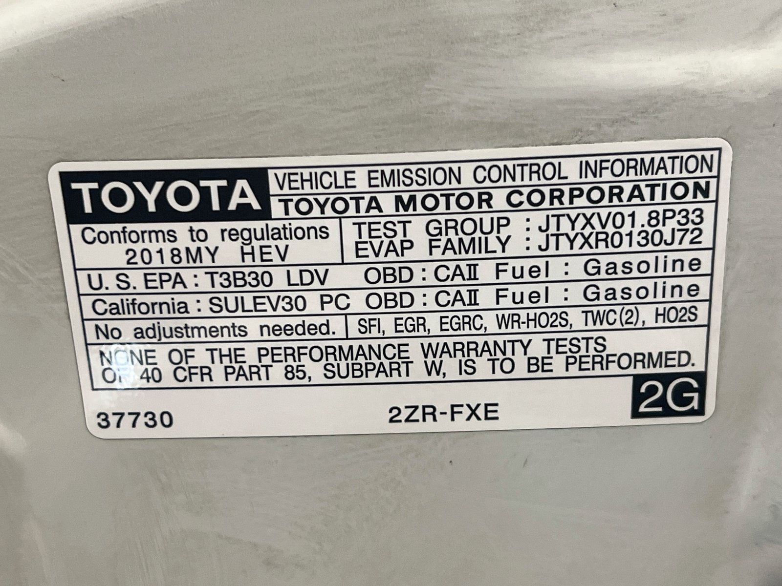 Used 2018 Toyota Prius Two w/ Prius Two Safety Plus Package FWD image 20