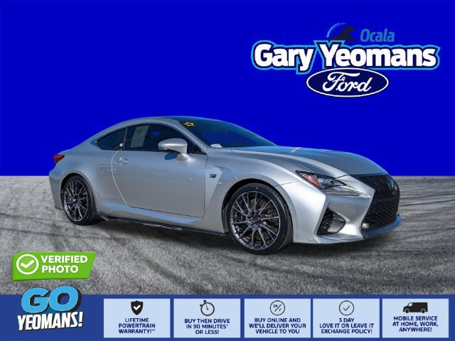 Used 2015 Lexus RC F w/ Performance Package RWD image 1