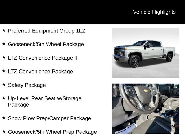 Used 2020 Chevrolet Silverado 3500 LTZ w/ LTZ Plus Package image 8