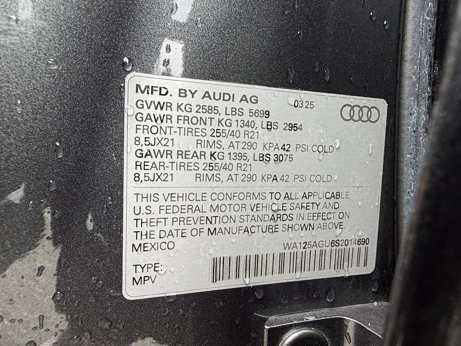 Used 2025 Audi SQ5 Premium Plus AWD/4WD image 25