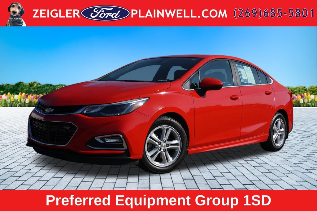 Used 2016 Chevrolet Cruze LT w/ Sun And Sound Package FWD image 1