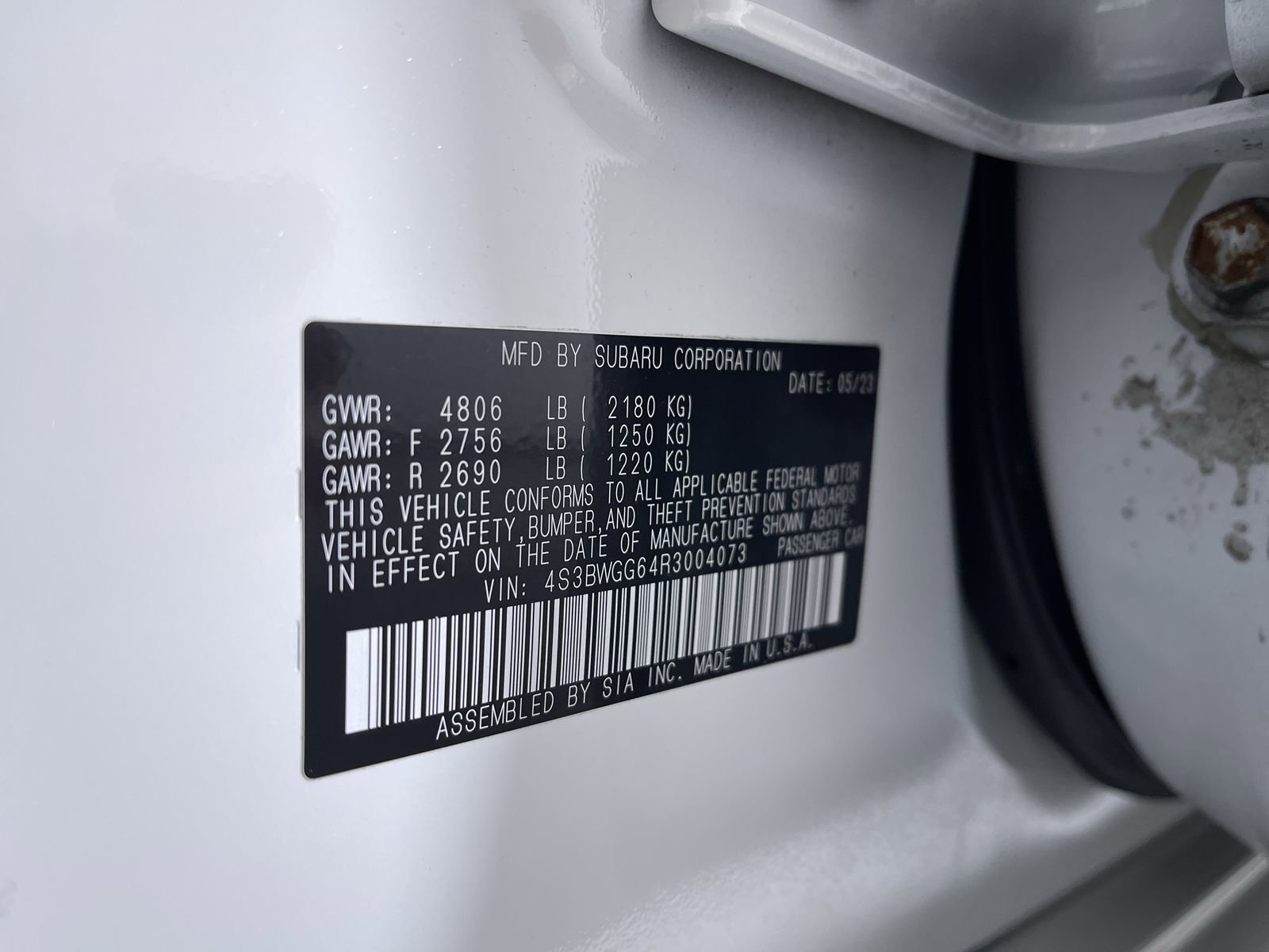 Certified 2024 Subaru Legacy Limited AWD/4WD image 12