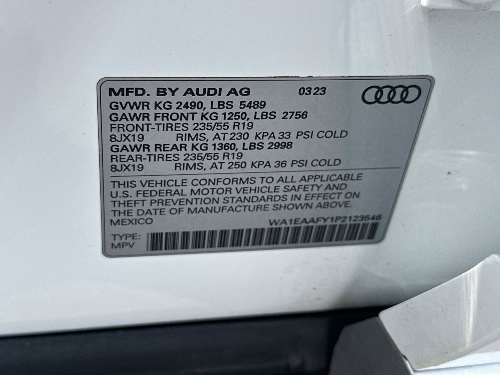 Used 2023 Audi Q5 2.0T Premium Plus w/ Premium Plus Package AWD/4WD image 17