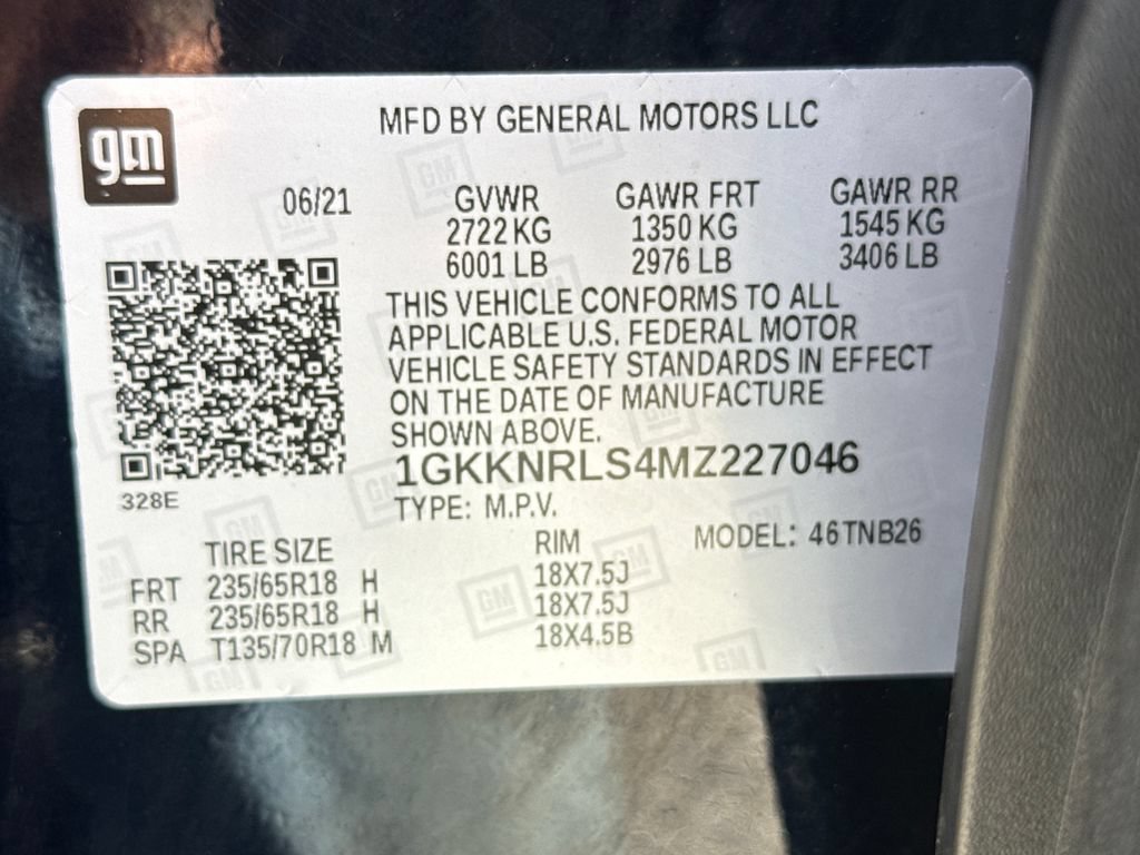 Certified 2021 GMC Acadia SLE w/ Driver Convenience Package AWD/4WD image 55