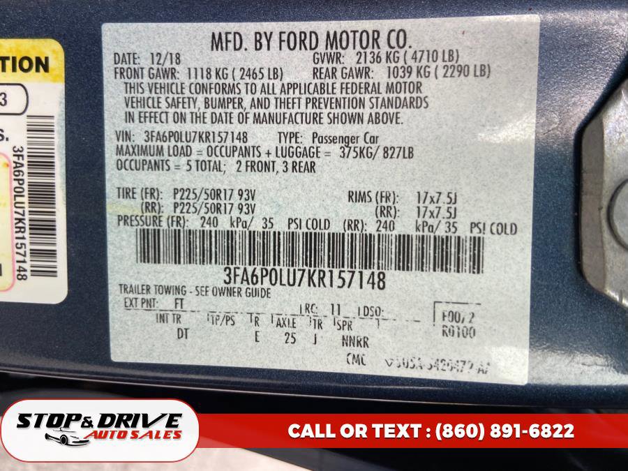 Used 2019 Ford Fusion SE image 20