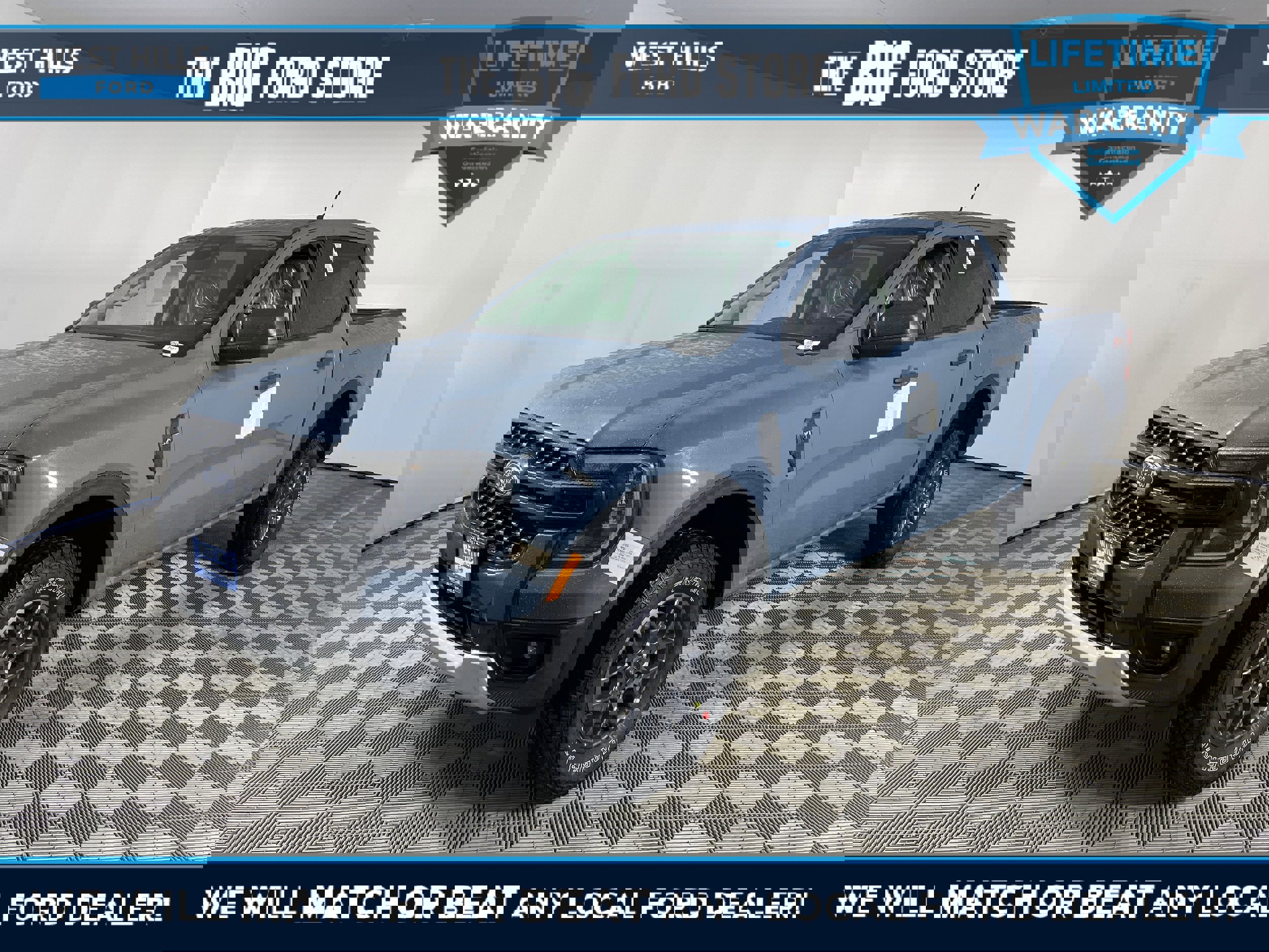 New 2025 Ford Ranger XLT w/ FX4 Off-Road Package