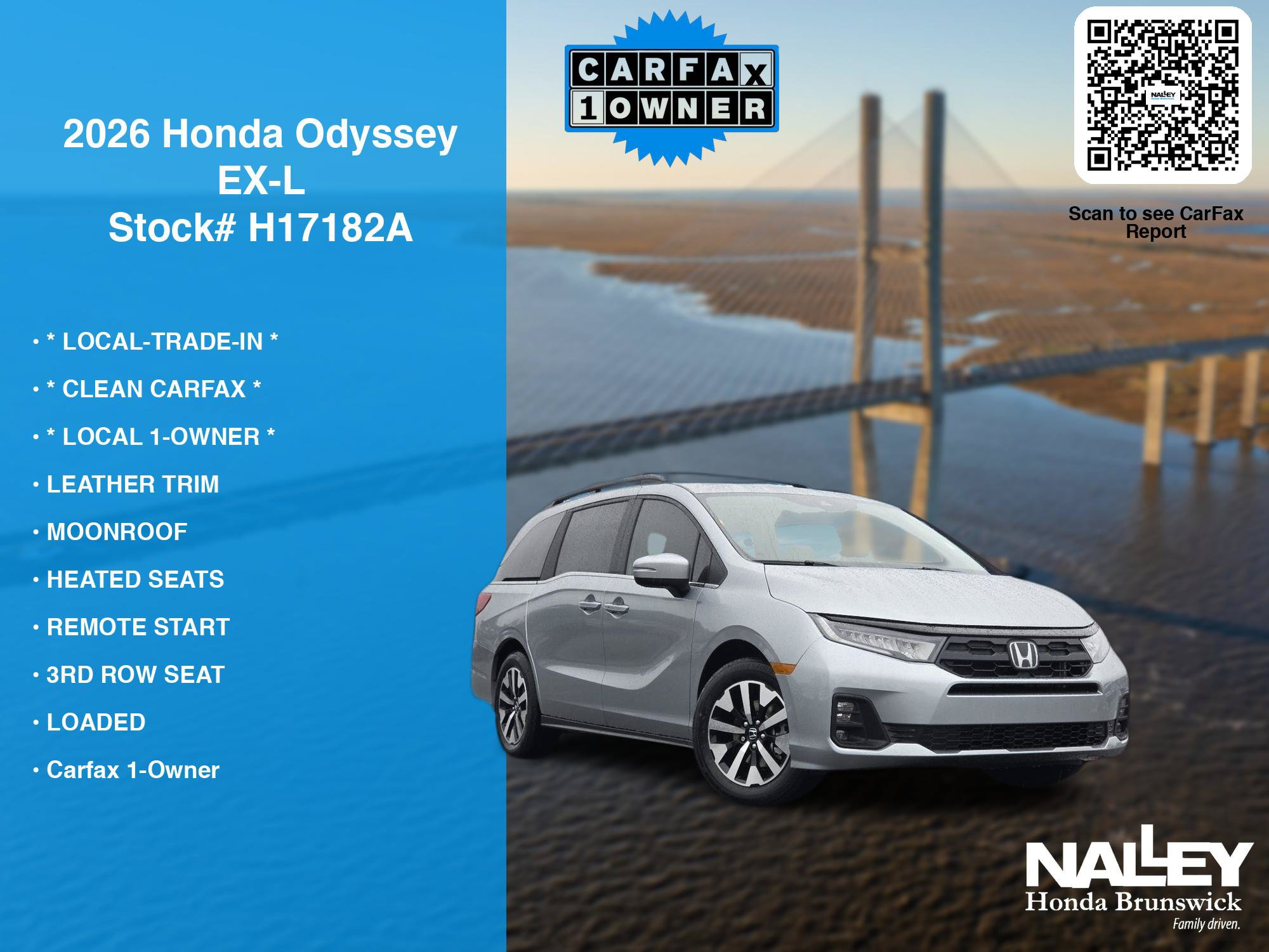 Certified 2026 Honda Odyssey EX-L image 7