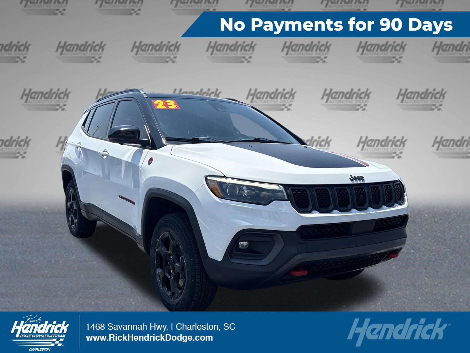 Used 2023 Jeep Compass Trailhawk w/ Trailhawk Elite Group AWD/4WD image 1