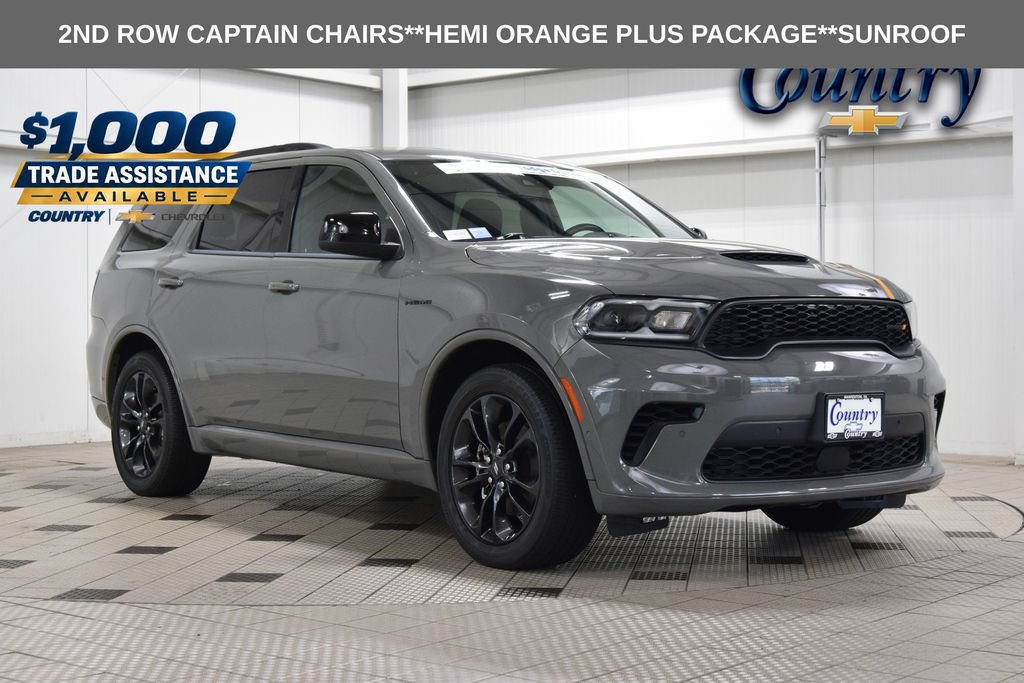 Used 2023 Dodge Durango R/T w/ Hemi Orange Plus Package