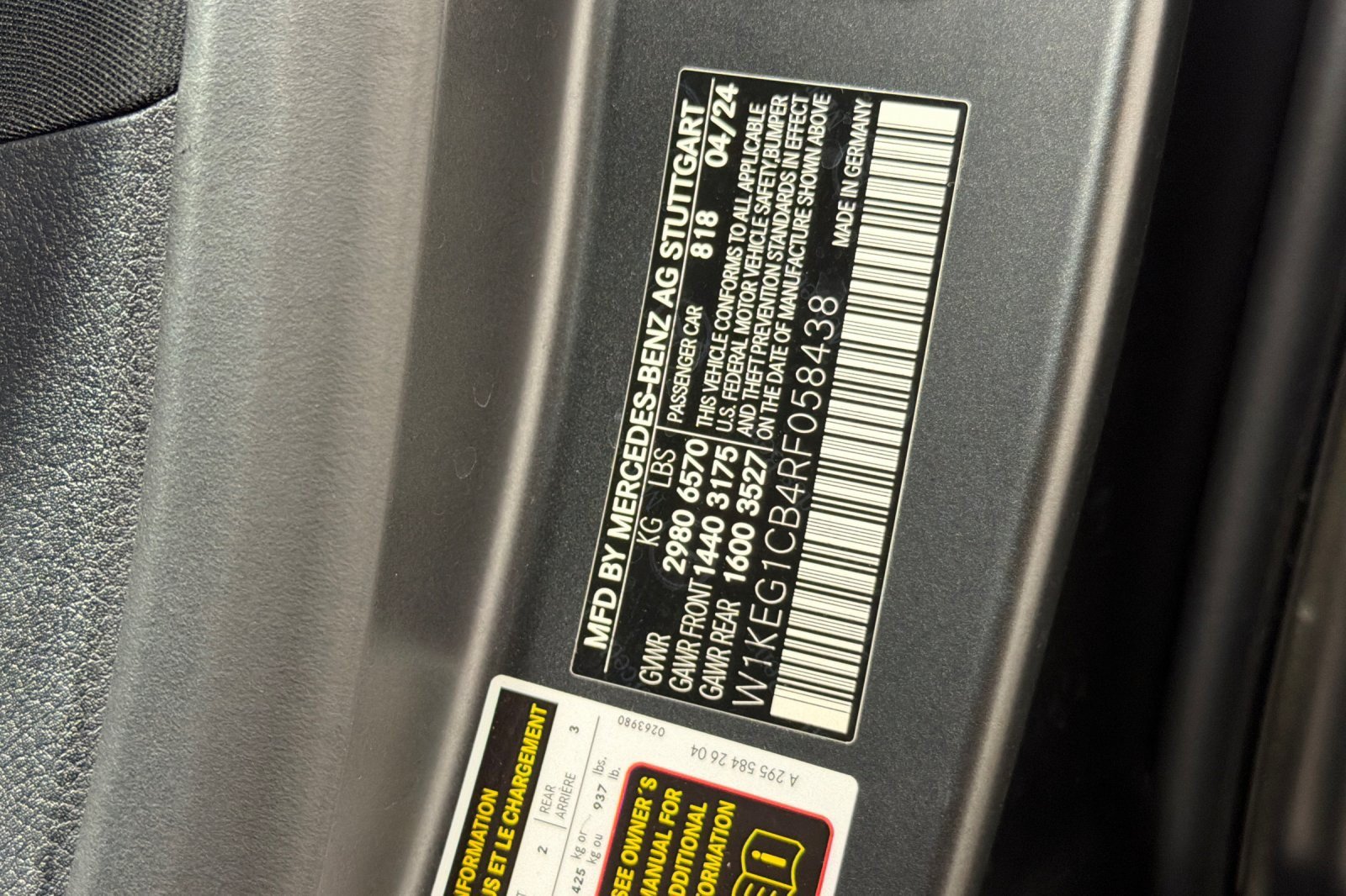 Used 2024 Mercedes-Benz EQE 350+ 4MATIC Sedan w/ AMG Line Exterior Package image 27