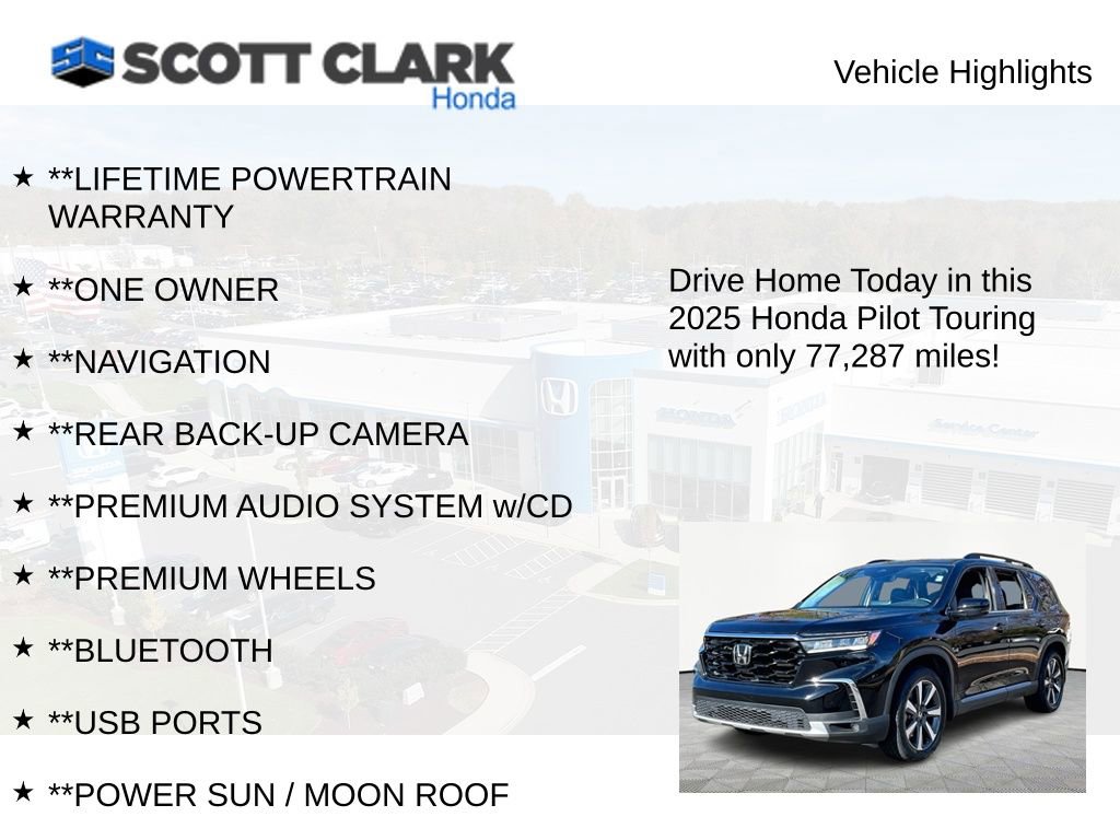 Used 2025 Honda Pilot Touring image 11