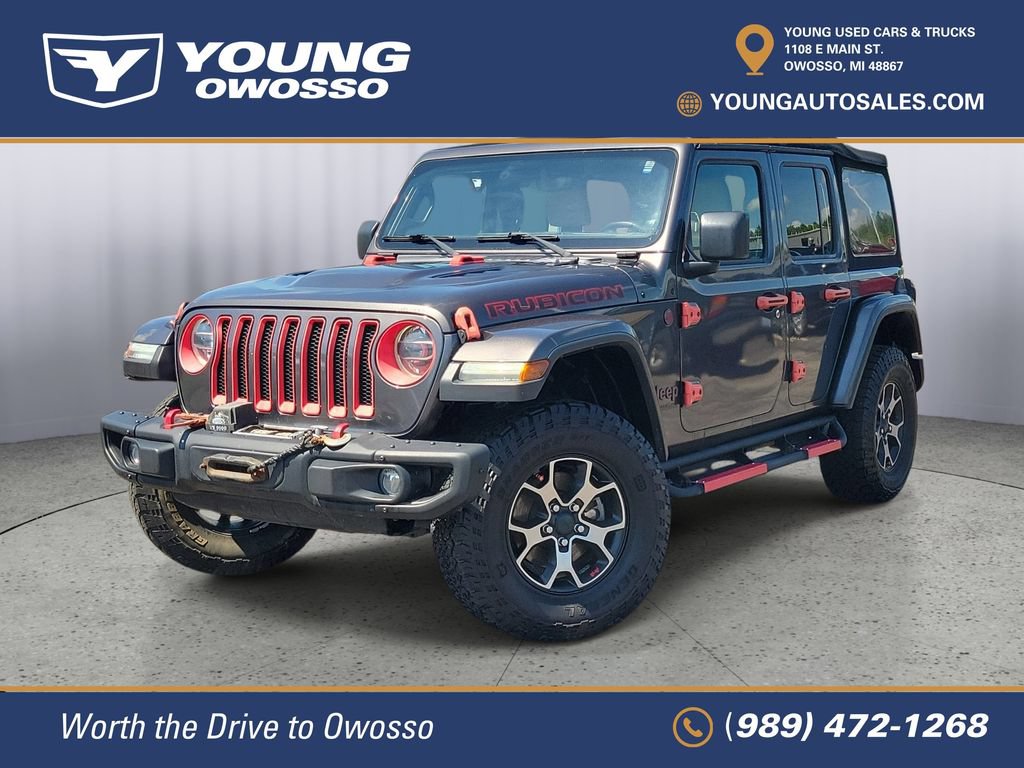Used 2018 Jeep Wrangler Unlimited Rubicon w/ Dual Top Group AWD/4WD image 1
