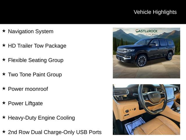 Used 2022 Jeep Grand Wagoneer Series III w/ Flexible Seating Group image 8