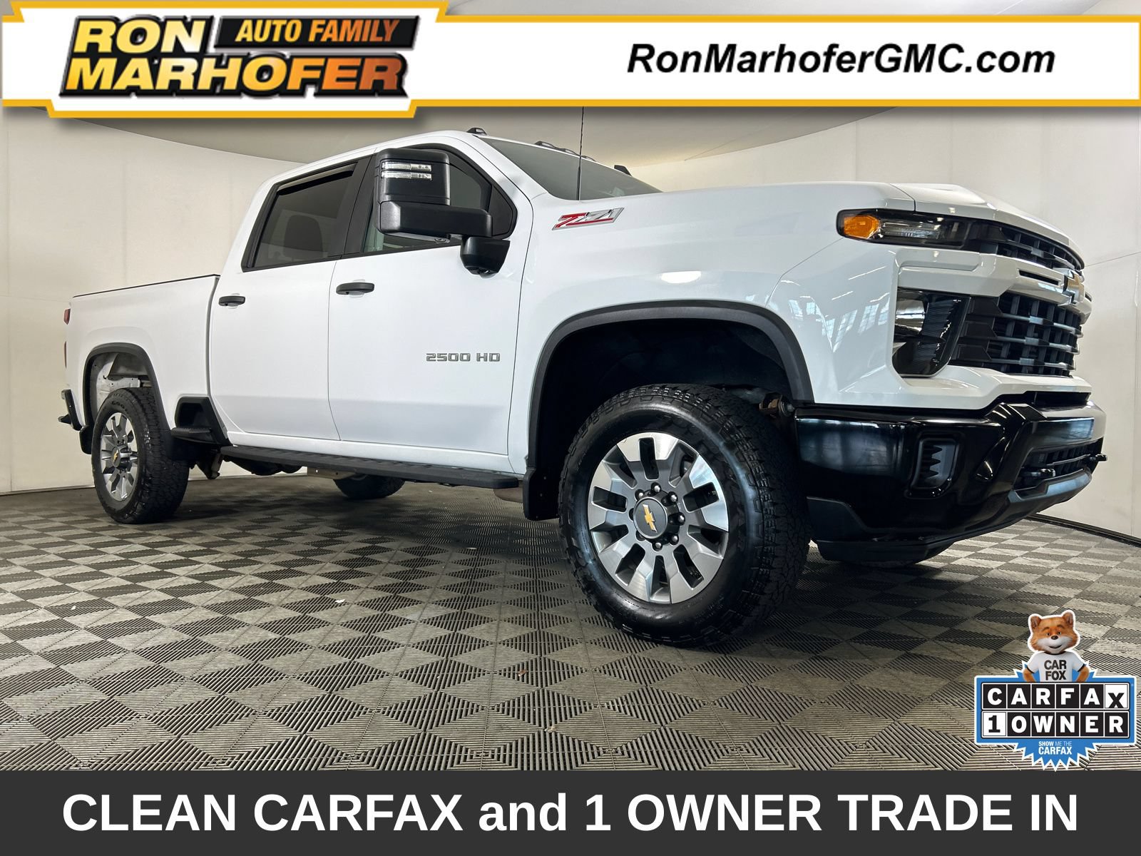 Used 2024 Chevrolet Silverado 2500 Custom w/ Custom Value Package AWD/4WD 360° Tour