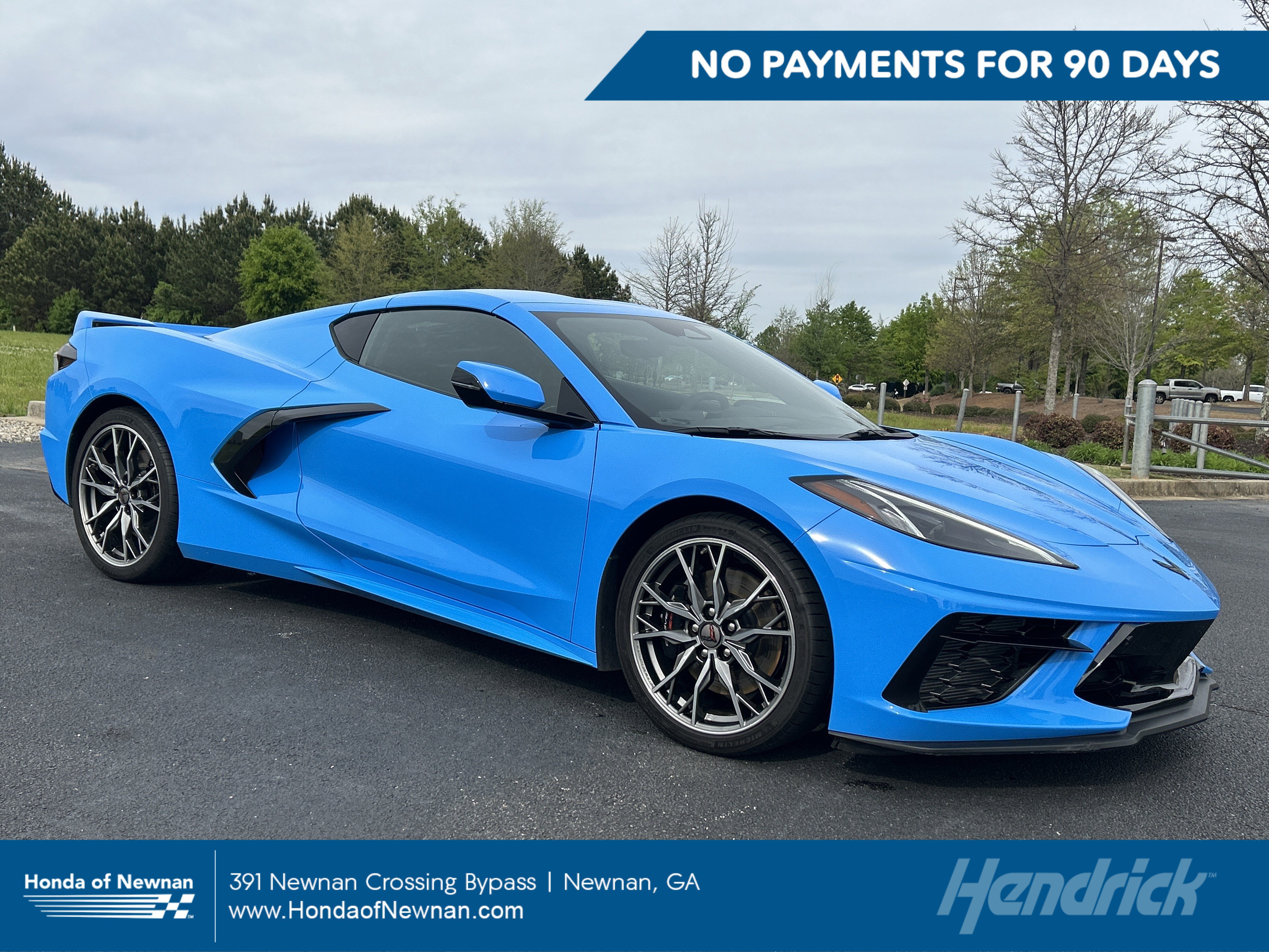 Used 2024 Chevrolet Corvette Stingray Premium Cpe w/ Z51 Performance Package RWD image 1