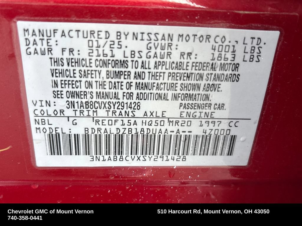 Used 2025 Nissan Sentra SV w/ All-Weather Package FWD image 32