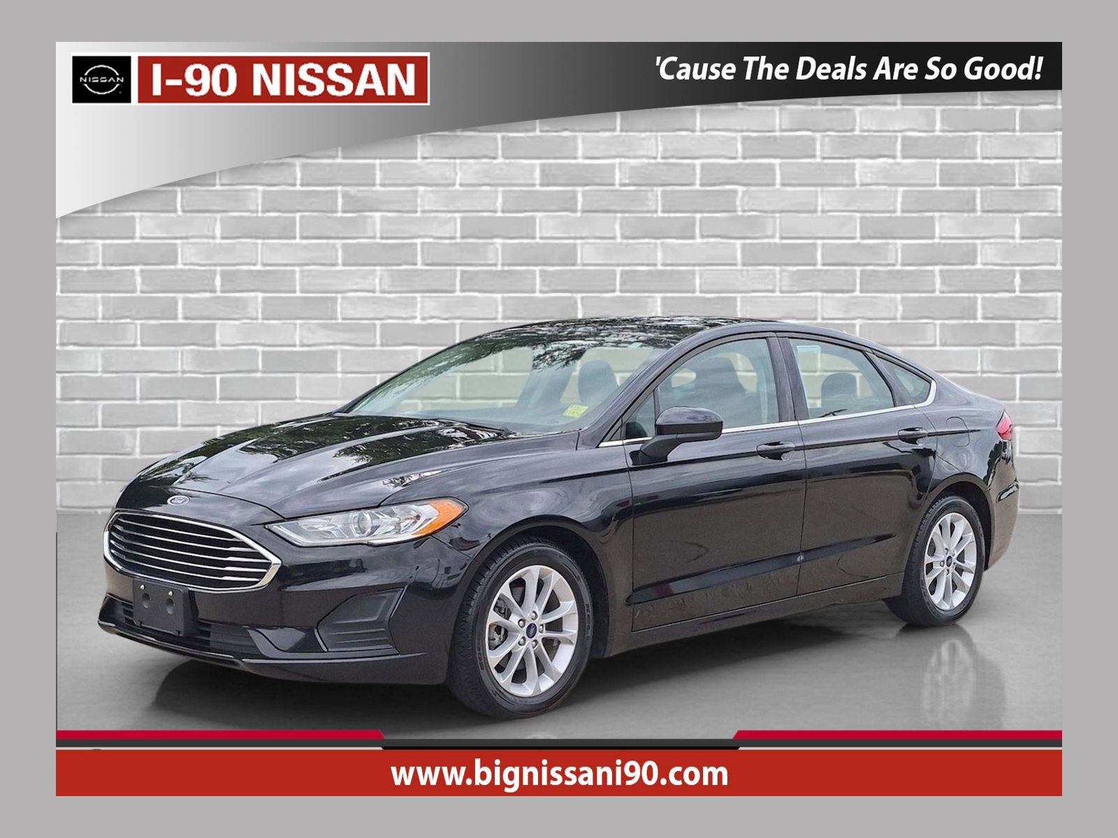 Used 2020 Ford Fusion SE FWD image 1