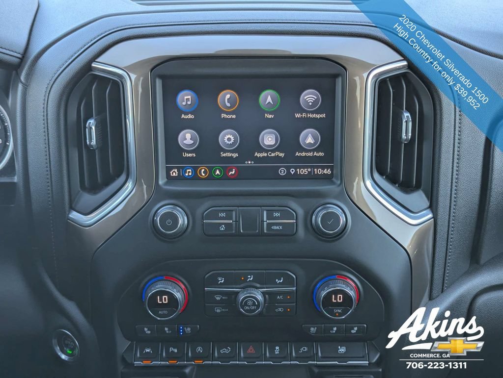 Used 2020 Chevrolet Silverado 1500 High Country w/ Technology Package AWD/4WD image 18