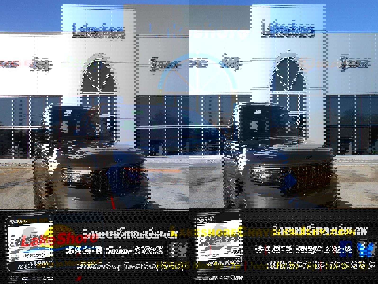 New 2025 Jeep Grand Cherokee Limited w/ Black Appearance Package