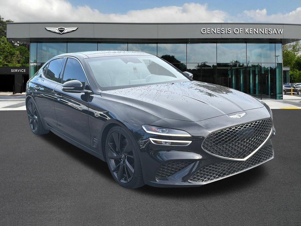Used 2023 Genesis G70 3.3T w/ Sport Advanced Package RWD video 1