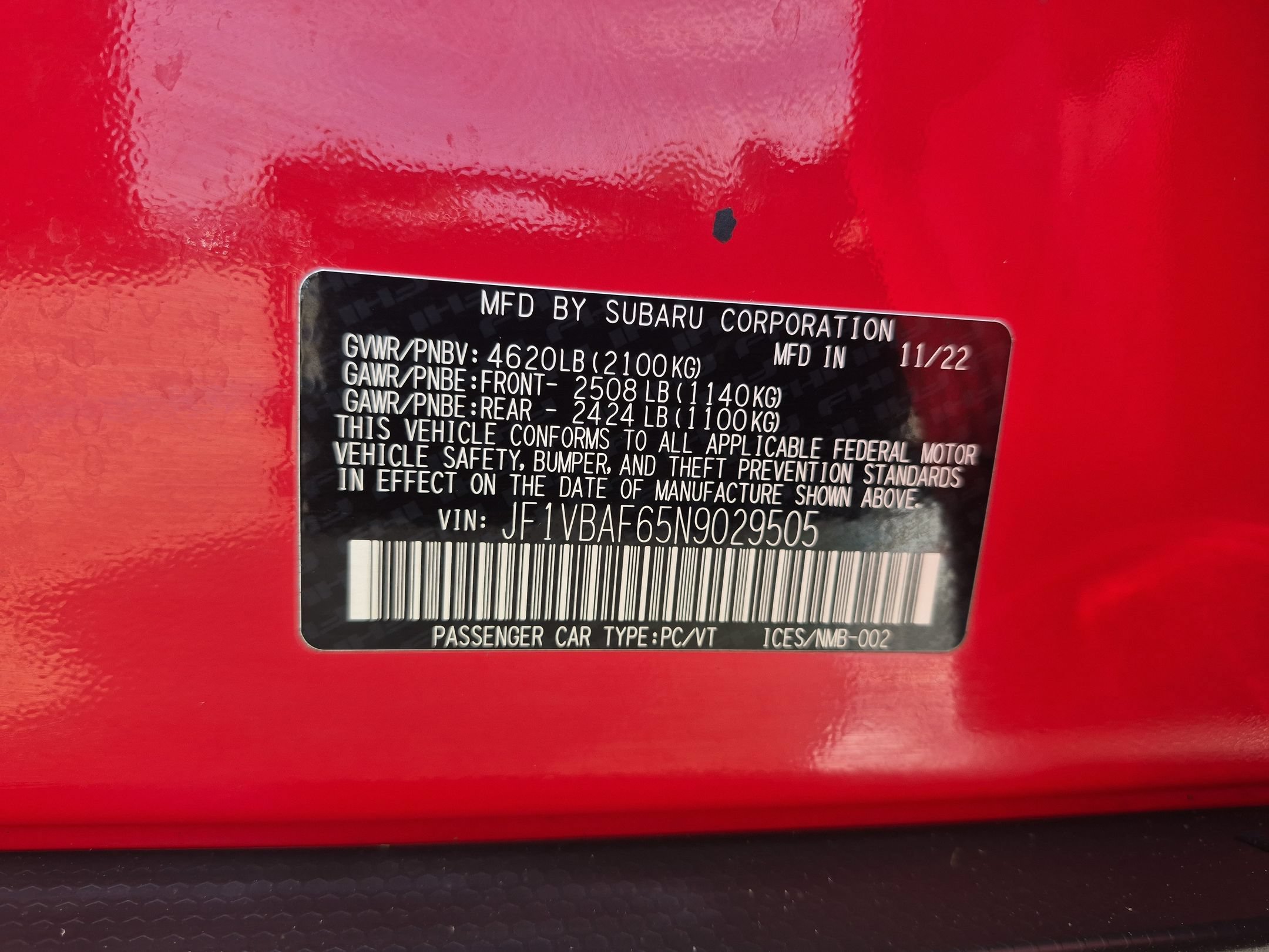 Used 2022 Subaru WRX Premium AWD/4WD image 31