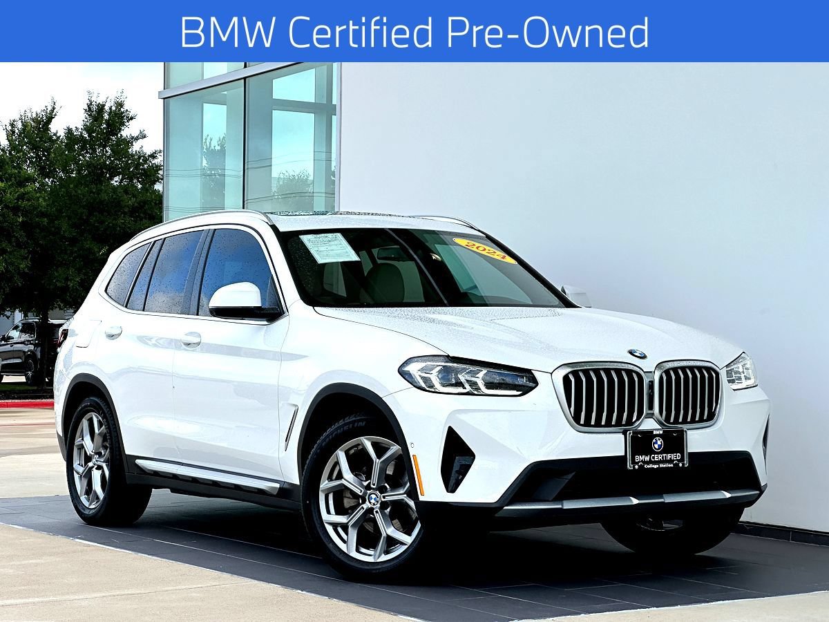 Certified 2024 BMW X3 xDrive30i w/ Convenience Package AWD/4WD image 1