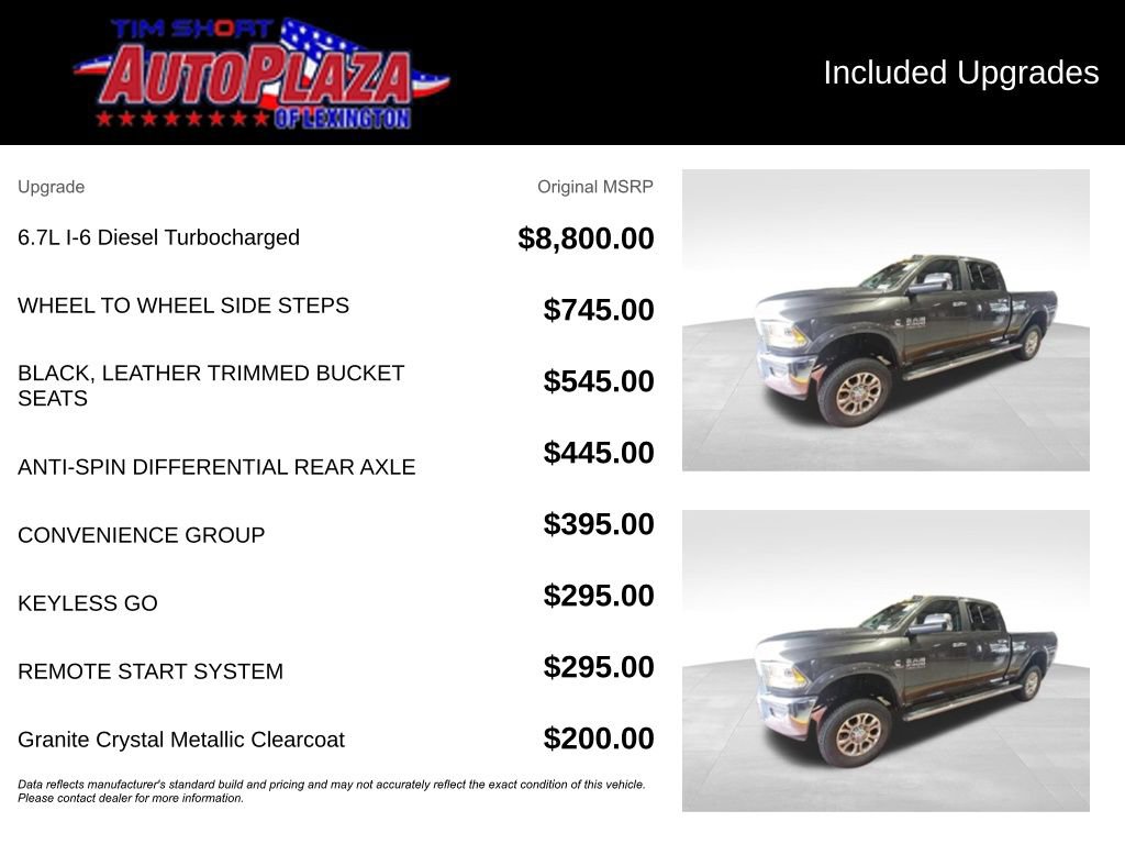 Used 2018 RAM 2500 Laramie w/ Convenience Group image 13