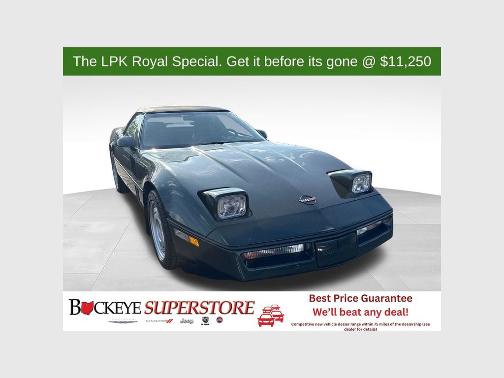 Used 1990 Chevrolet Corvette Convertible