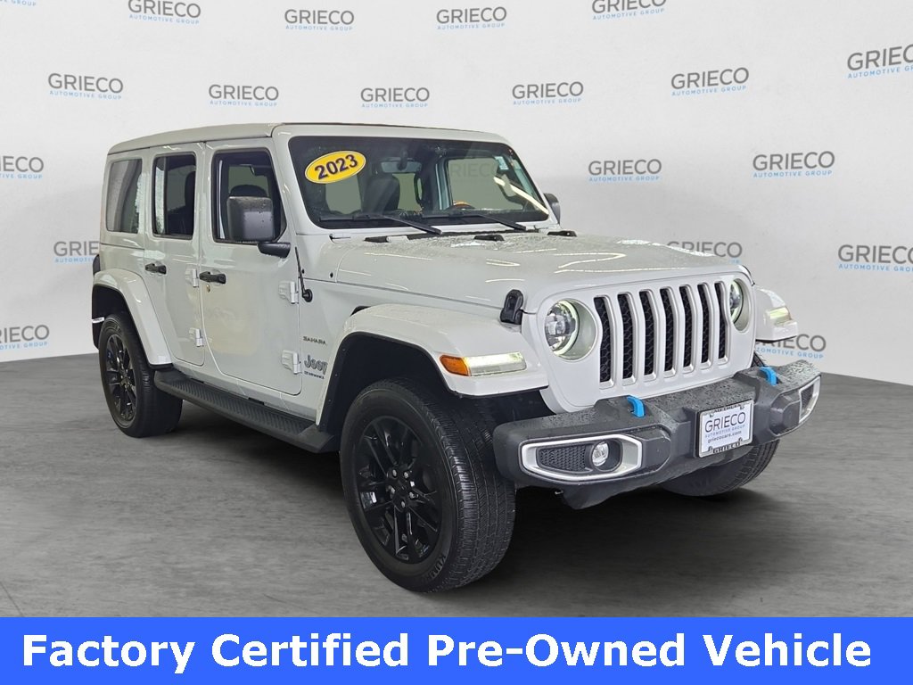 Certified 2023 Jeep Wrangler Unlimited Sahara w/ Cold Weather Group